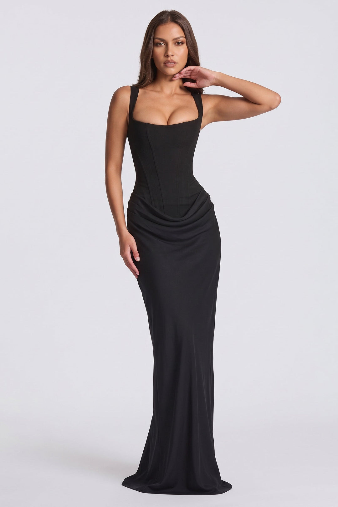 Eleonora Maxi Dress - Black