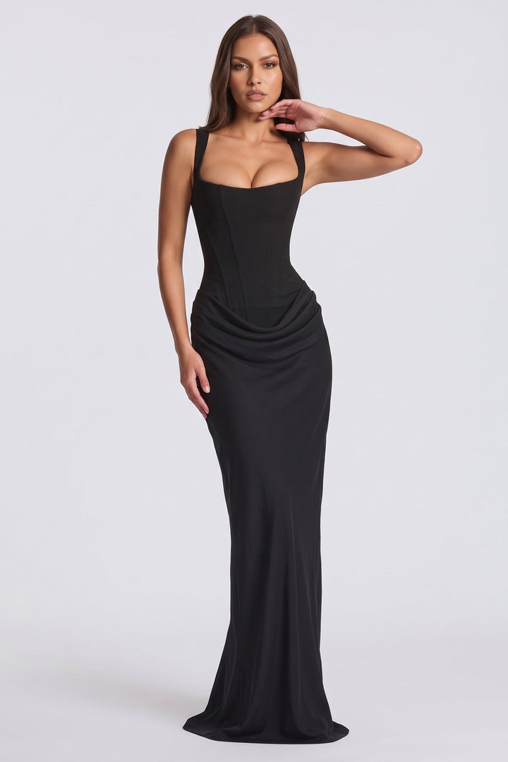 Eleonora Maxi Dress - Black