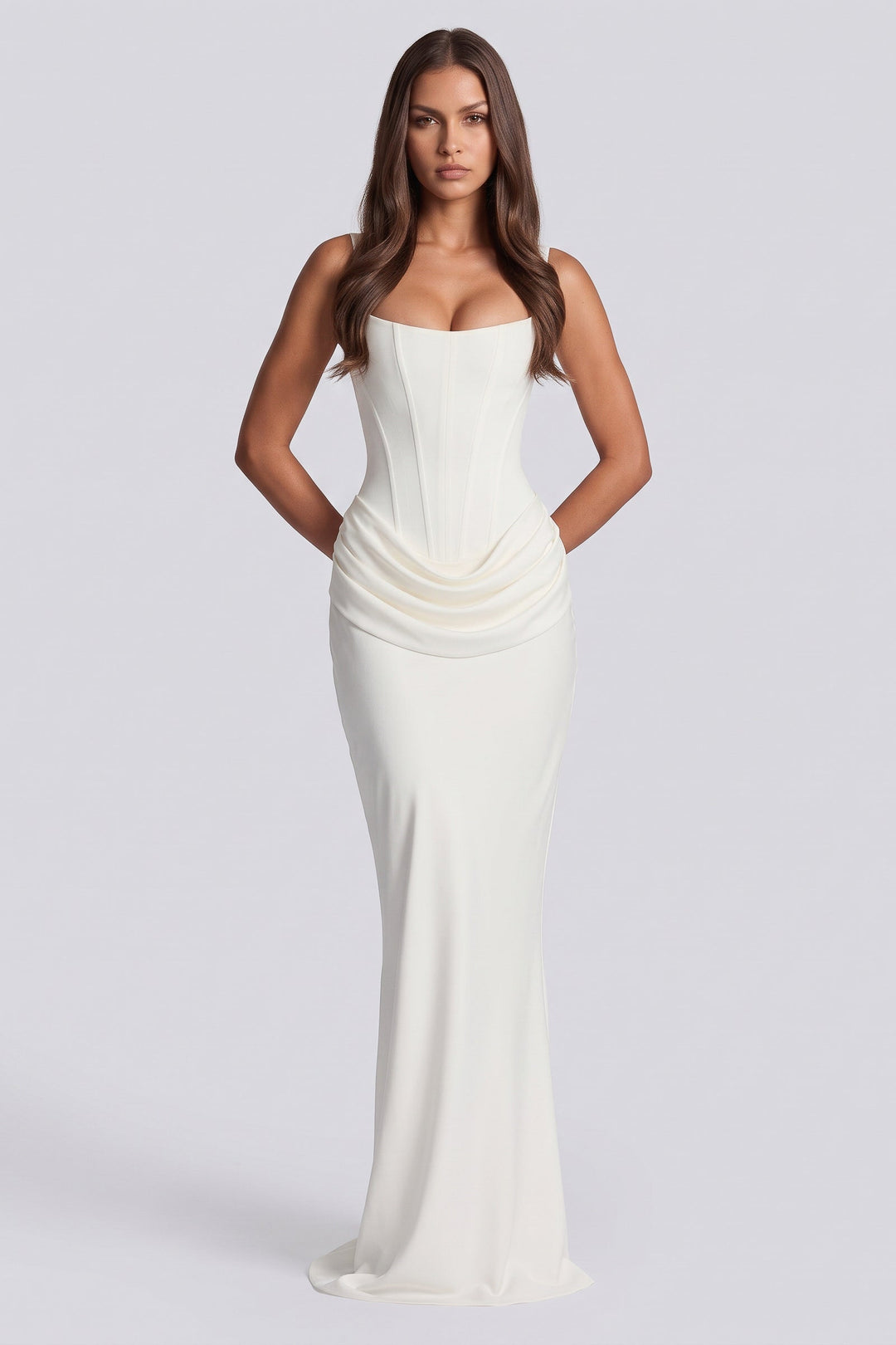 Eleonora Maxi Dress - White