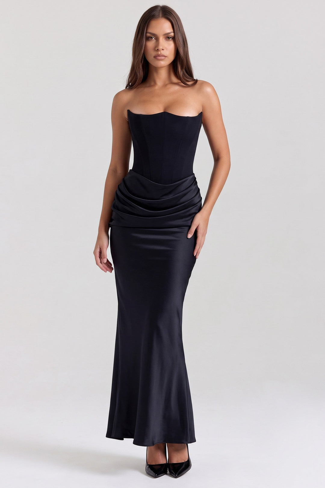 Rosalind Maxi Dress - Black