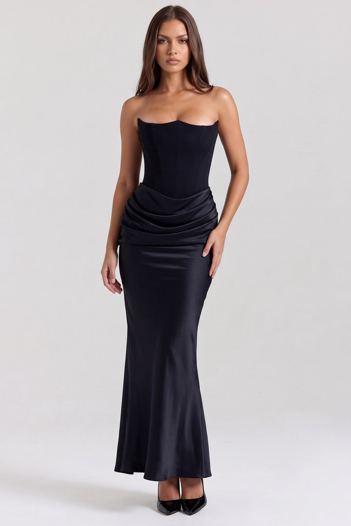 Rosalind Maxi Dress - Black