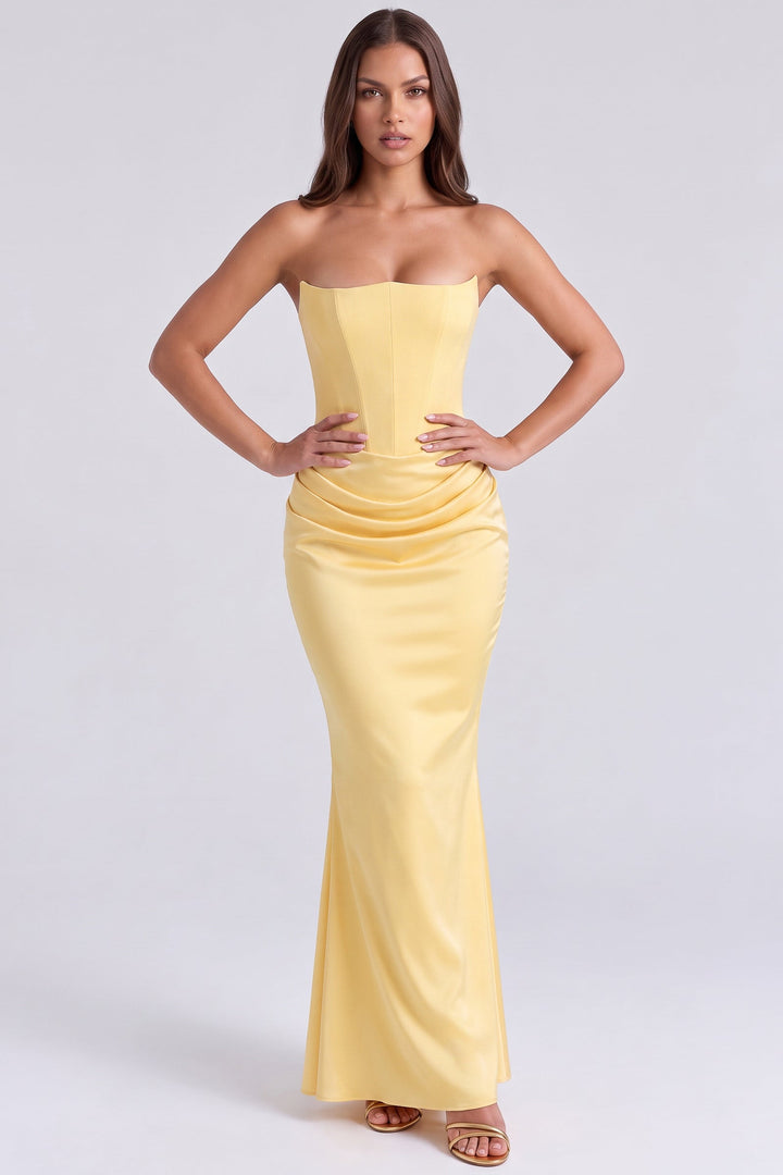 Rosalind Maxi Dress - Butter Yellow