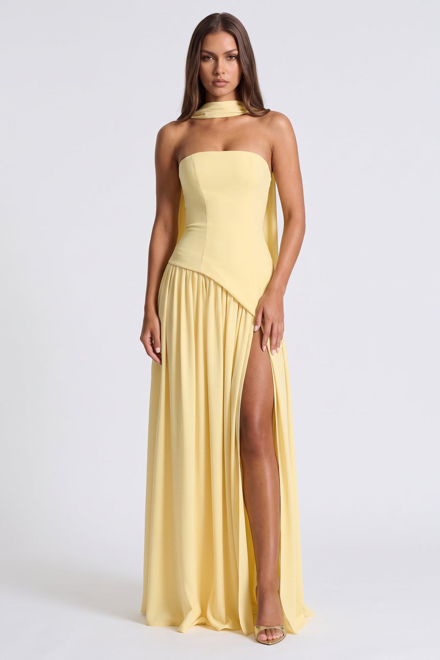 Serena Maxi Dress - Butter Yellow