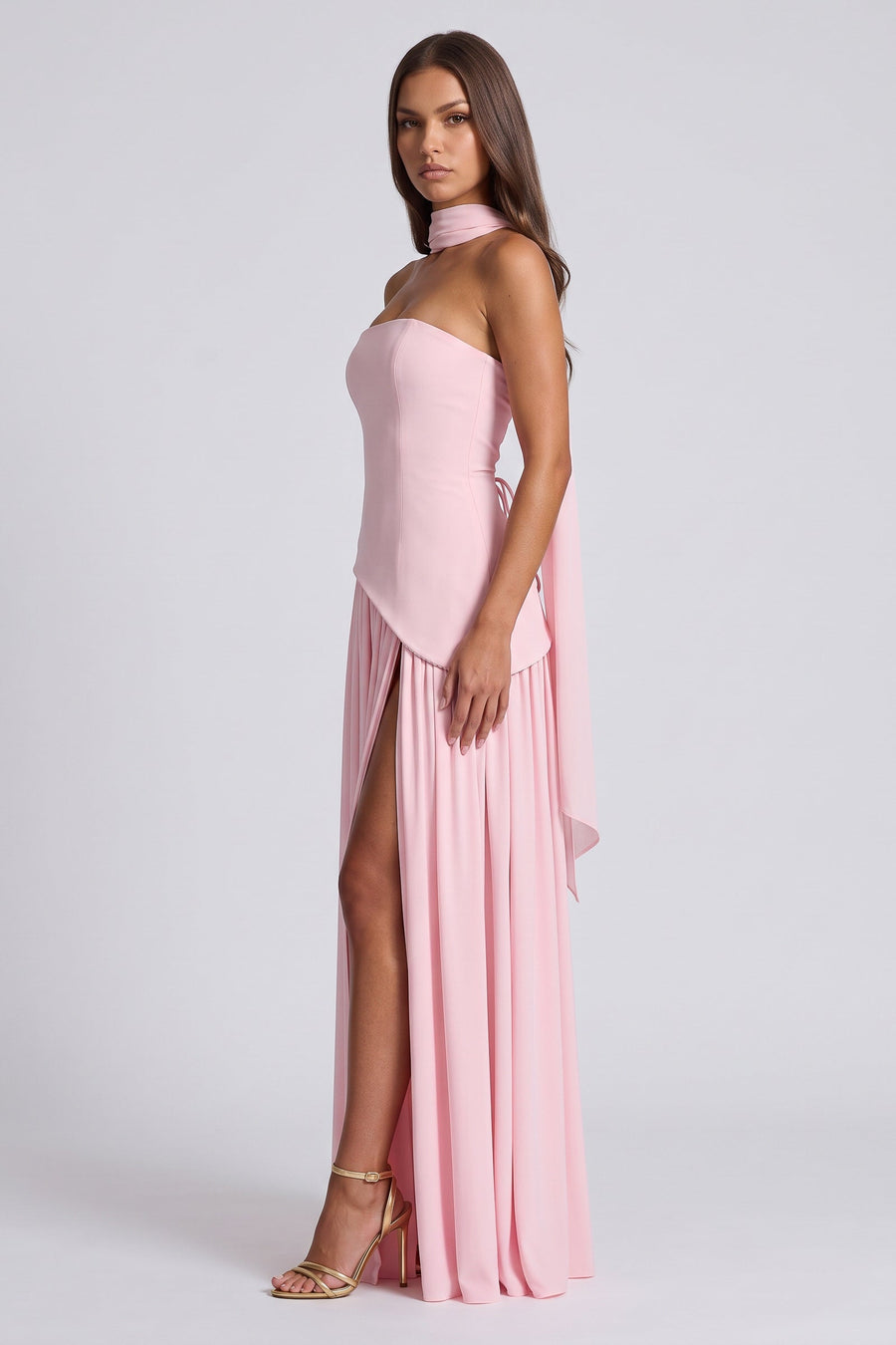 Serena Maxi Dress - Pink