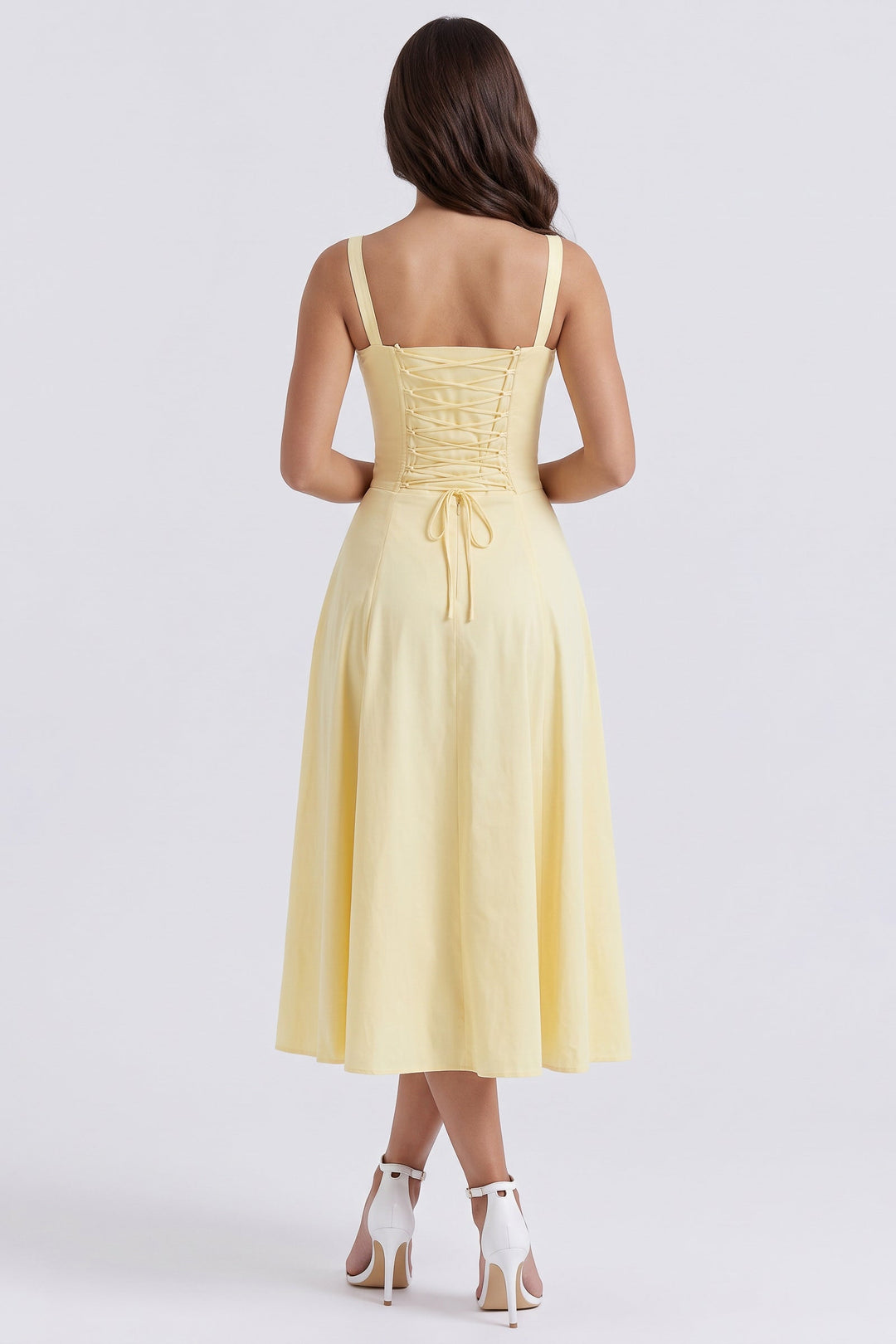 Aurora Mini Dress - Light Yellow