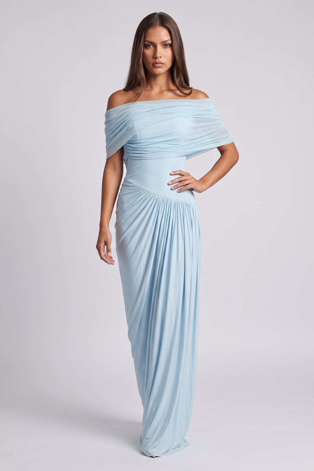 Camilla Maxi Dress - Baby Blue