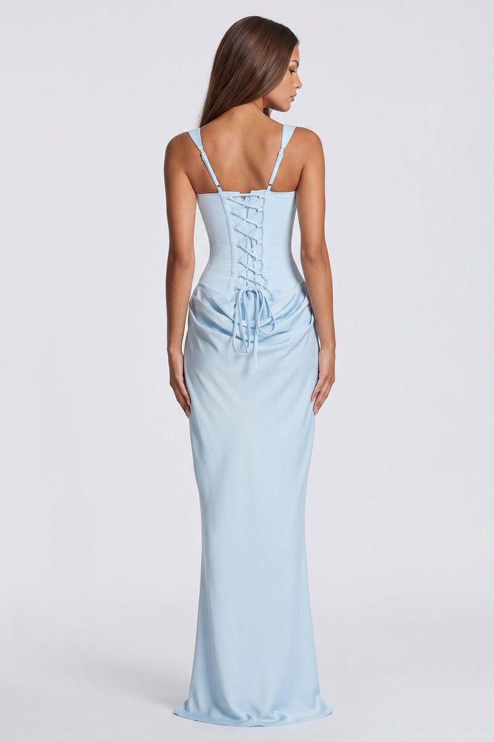 Eleonora Maxi Dress - Baby Blue