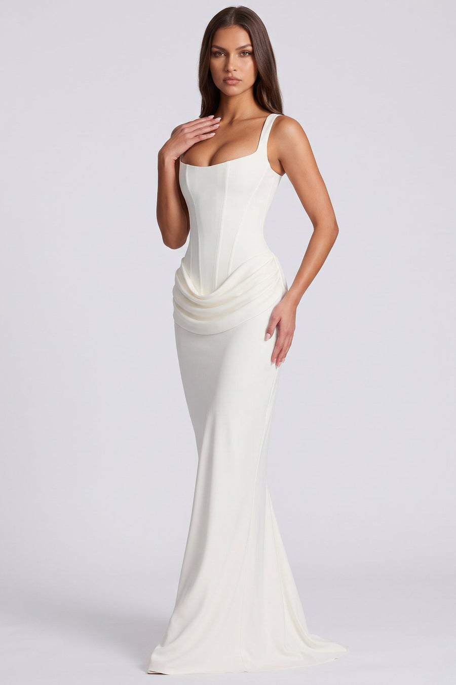 Eleonora Maxi Dress - White