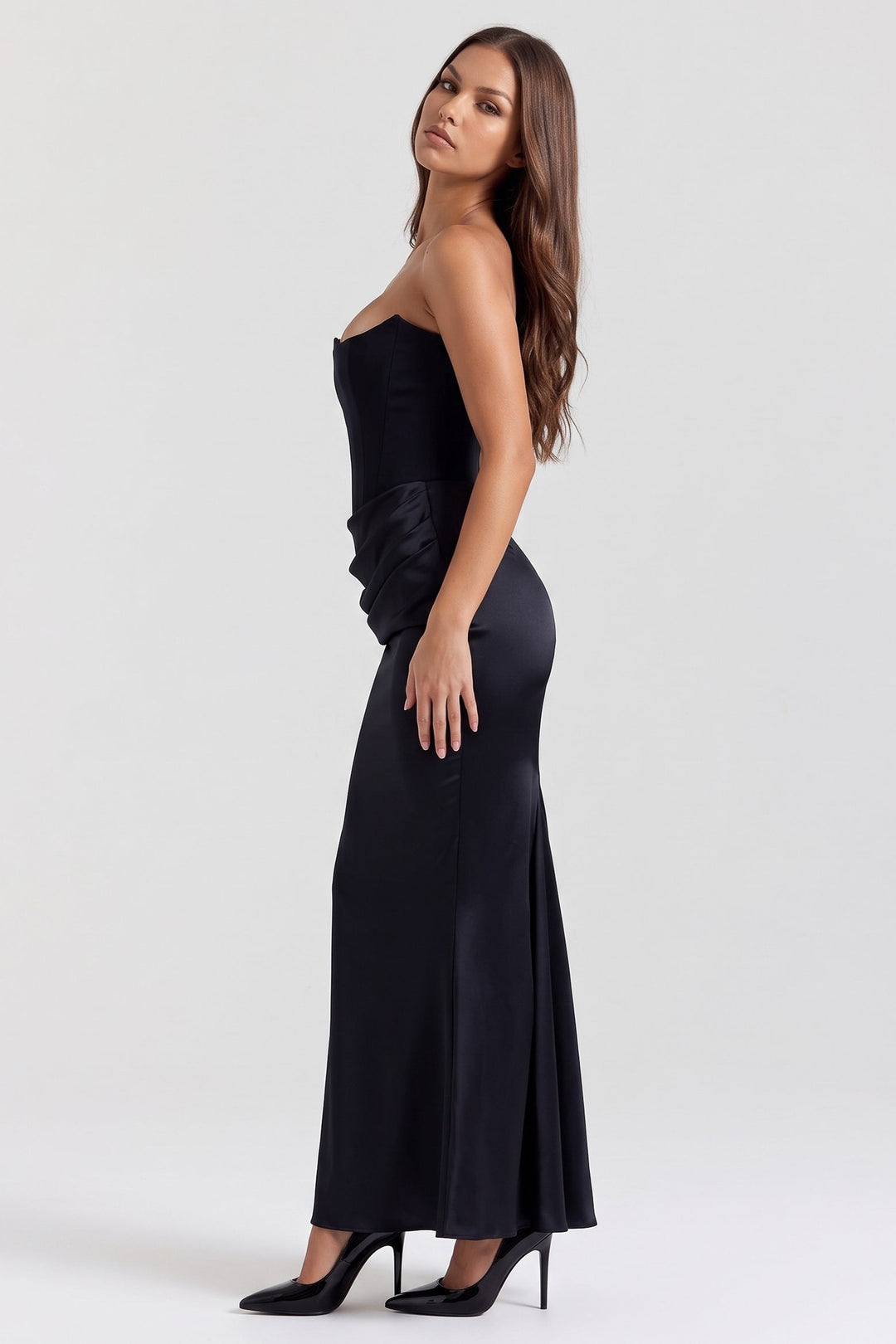 Rosalind Maxi Dress - Black