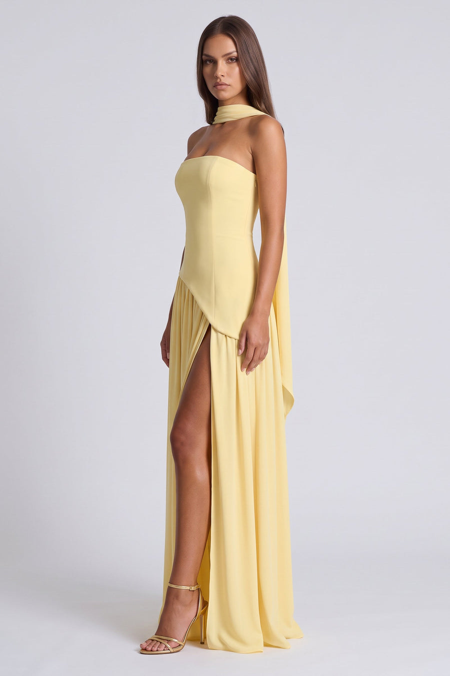 Serena Maxi Dress - Butter Yellow