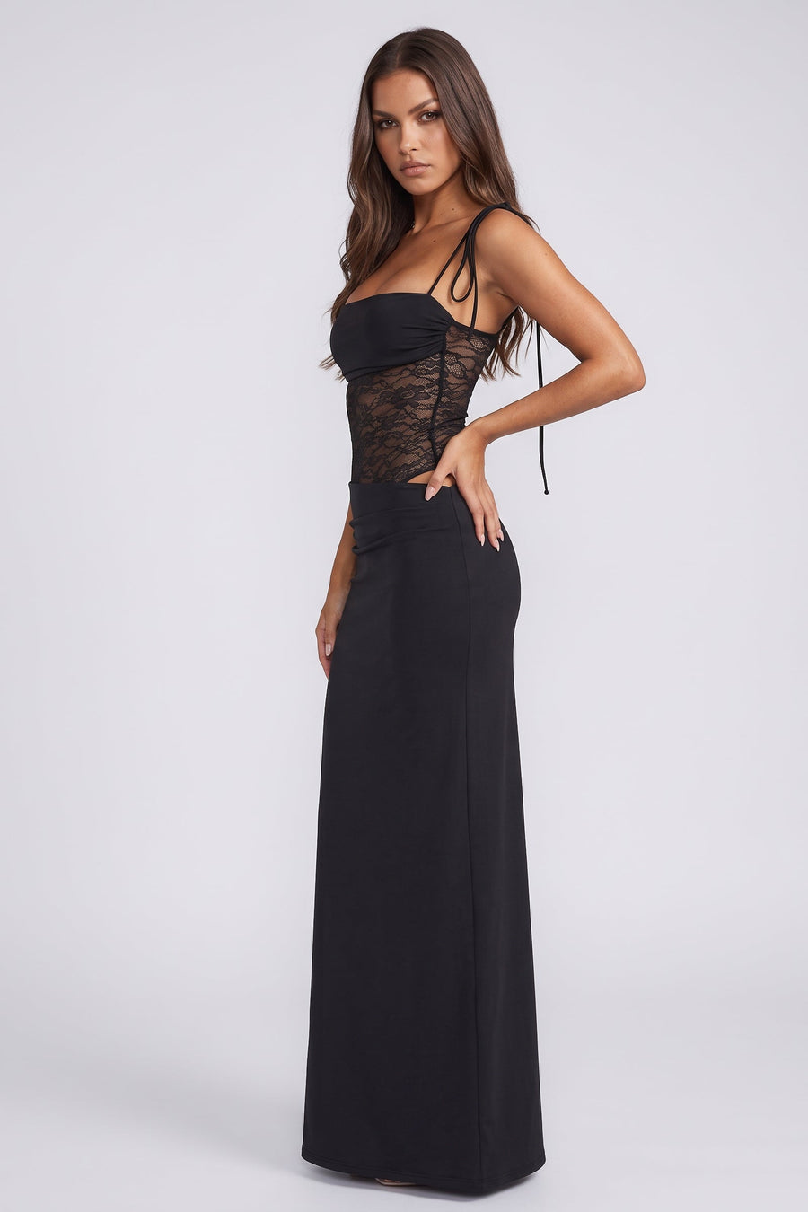 Valeria Maxi Dress - Black