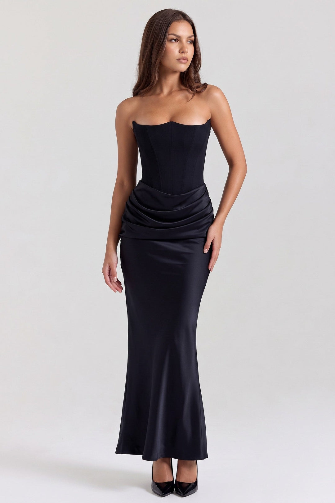 Rosalind Maxi Dress - Black
