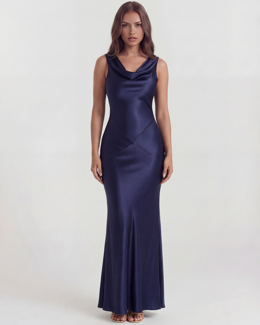 Sapphire Maxi Dress - Dark Blue