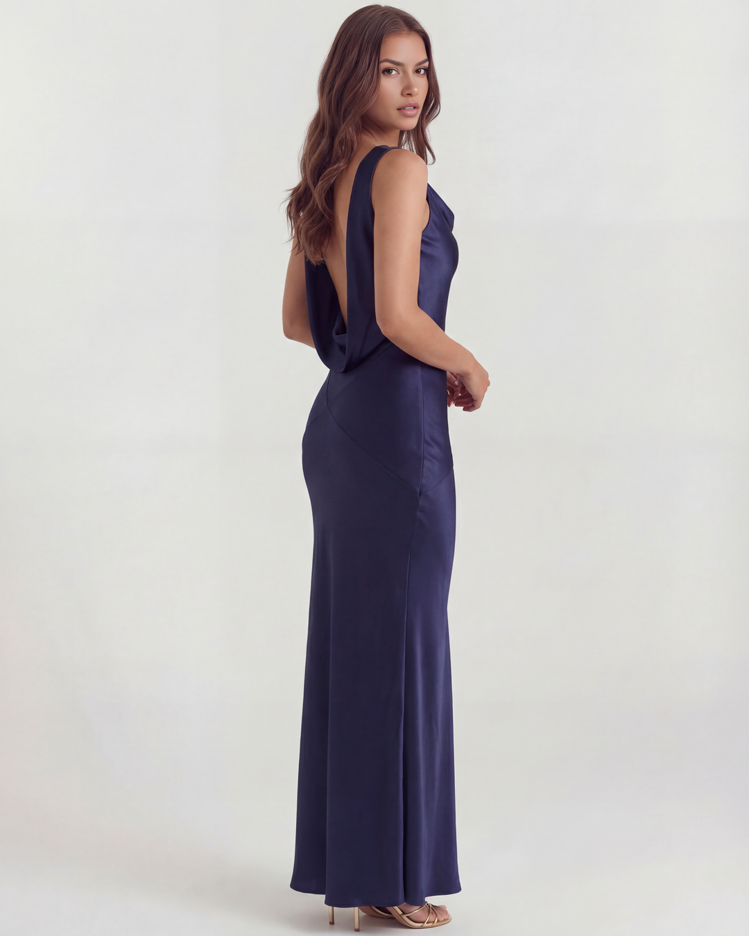 Sapphire Maxi Dress - Dark Blue