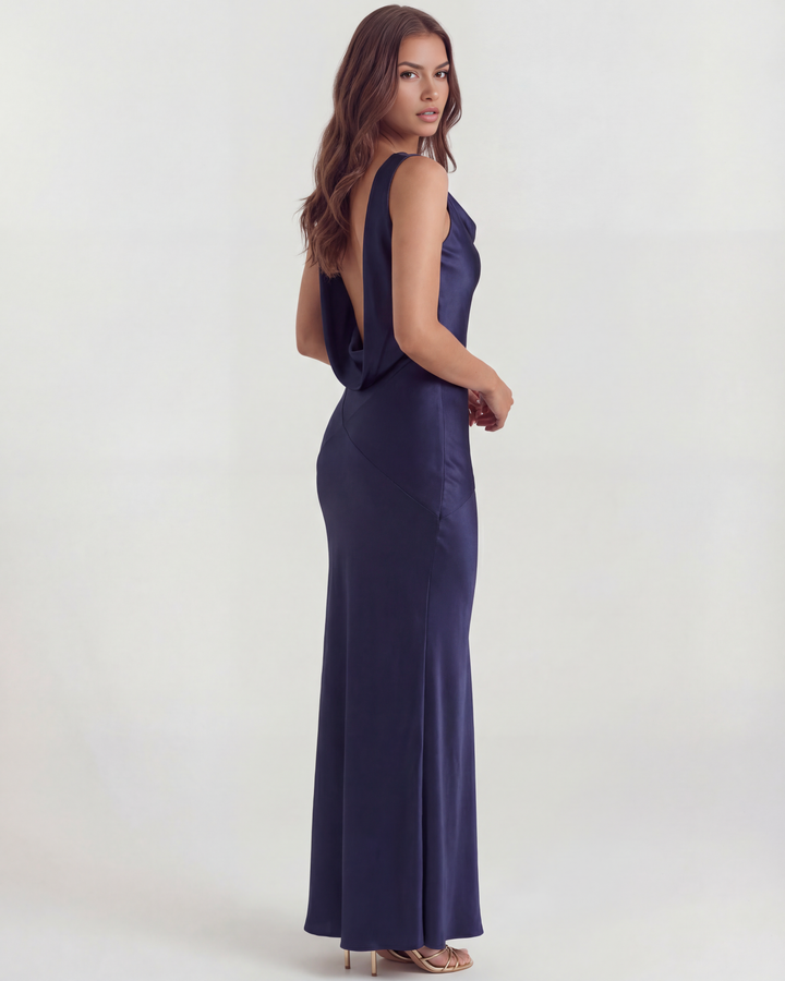 Sapphire Maxi Dress - Dark Blue