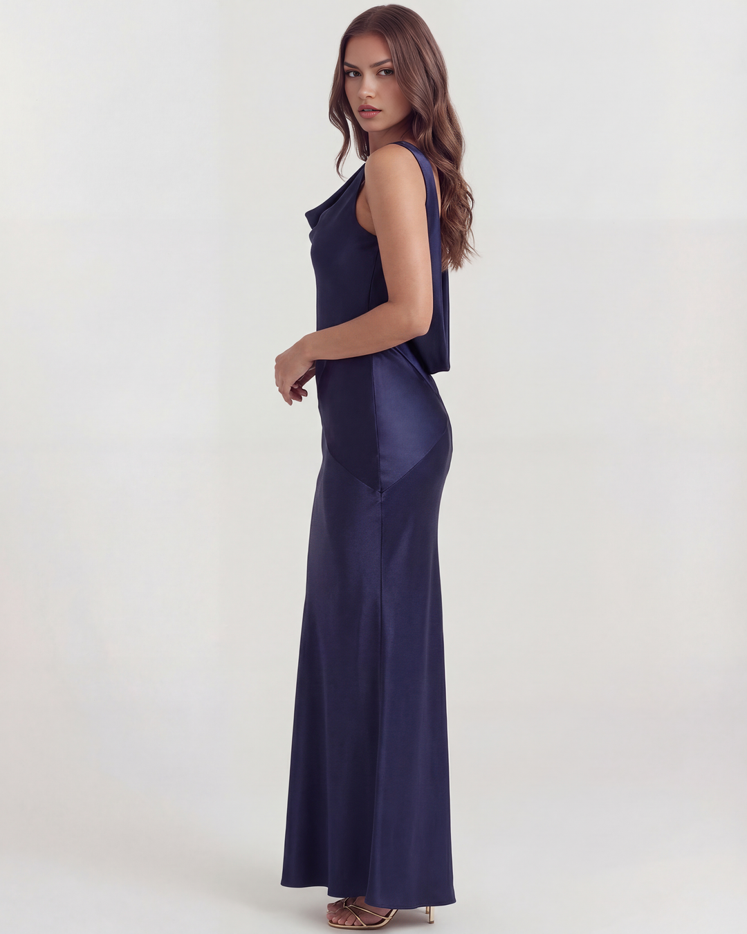 Sapphire Maxi Dress - Dark Blue