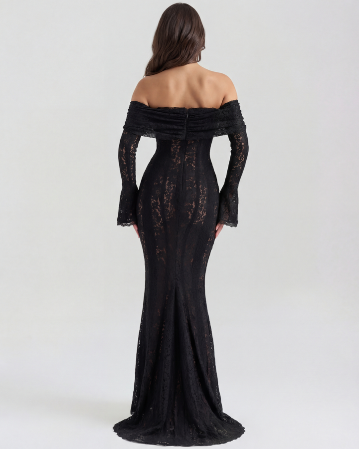 Alessandra Maxi Dress - Black