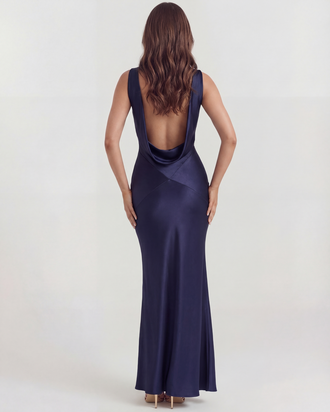 Sapphire Maxi Dress - Dark Blue