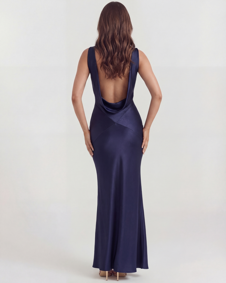 Sapphire Maxi Dress - Dark Blue