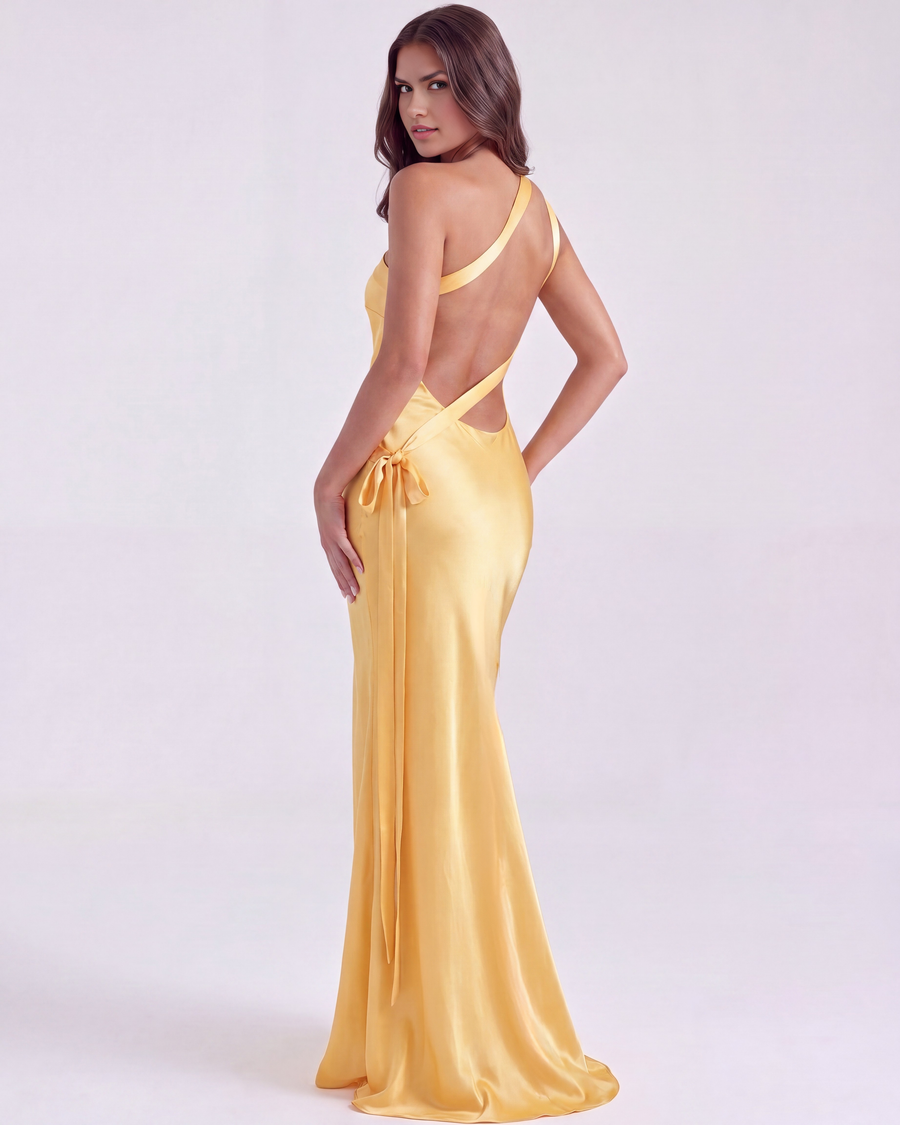 Amara Maxi Dress - Gold