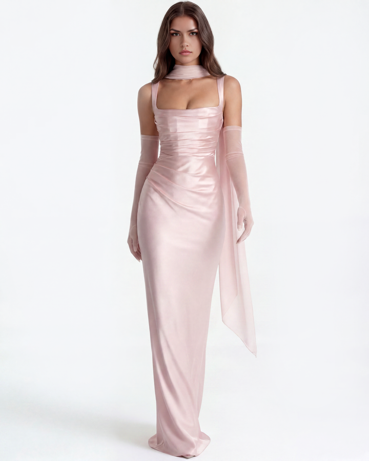 Adrienne Maxi Dress - Pink