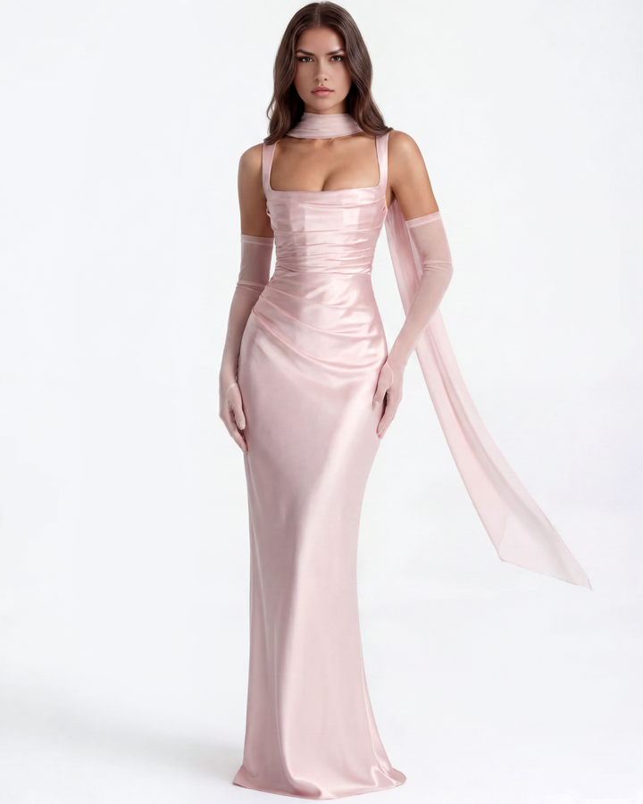 Adrienne Maxi Dress - Pink