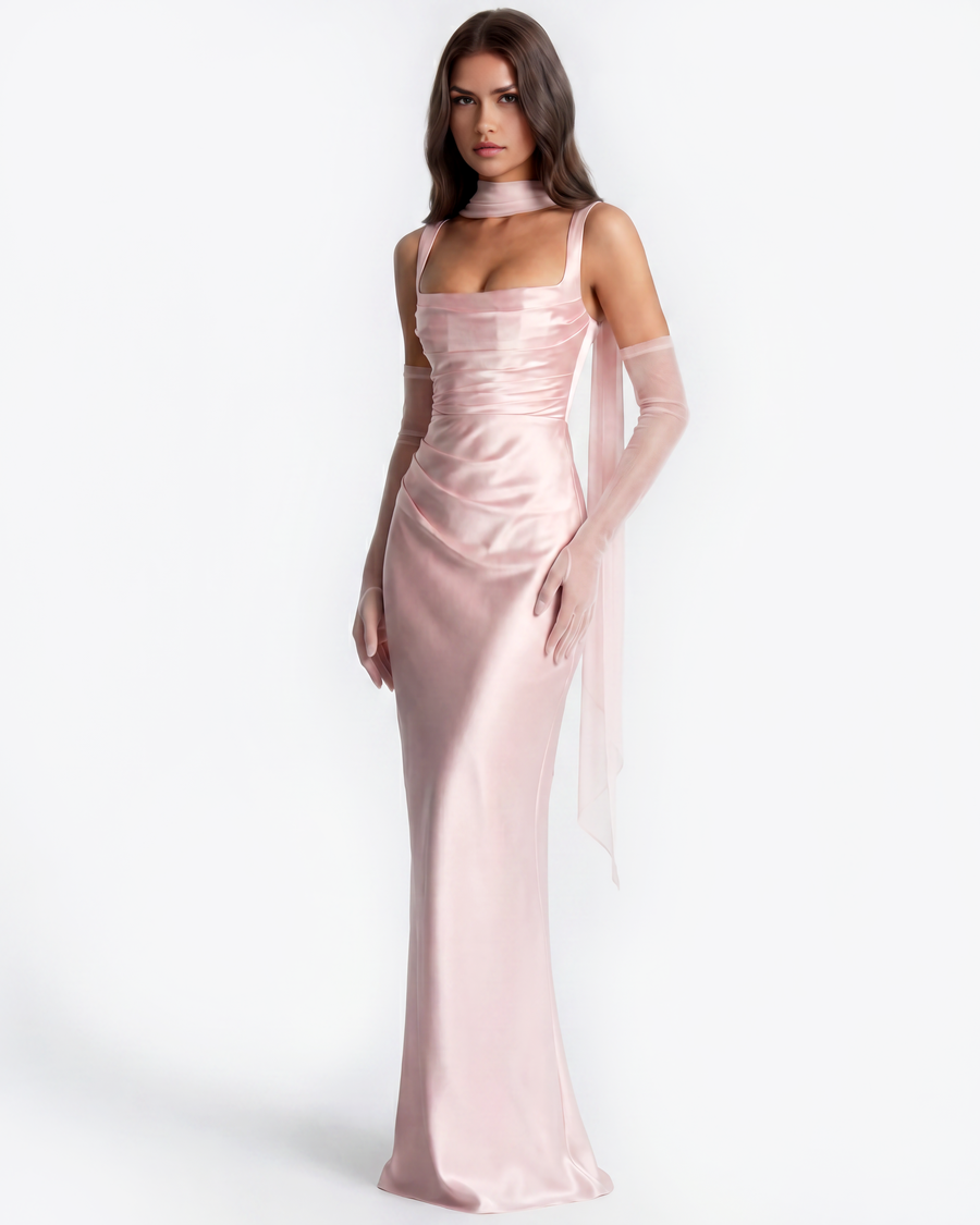Adrienne Maxi Dress - Pink