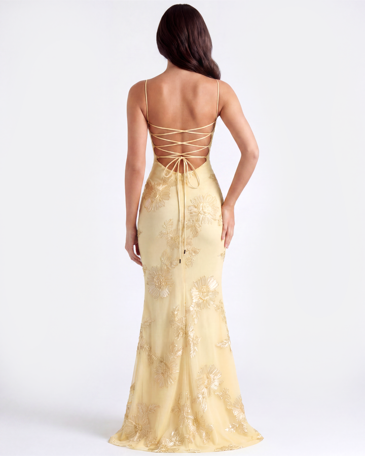 Celeste Maxi Dress - Butter Yellow