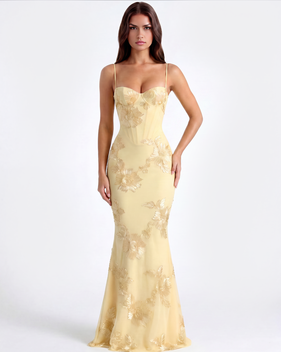 Celeste Maxi Dress - Butter Yellow