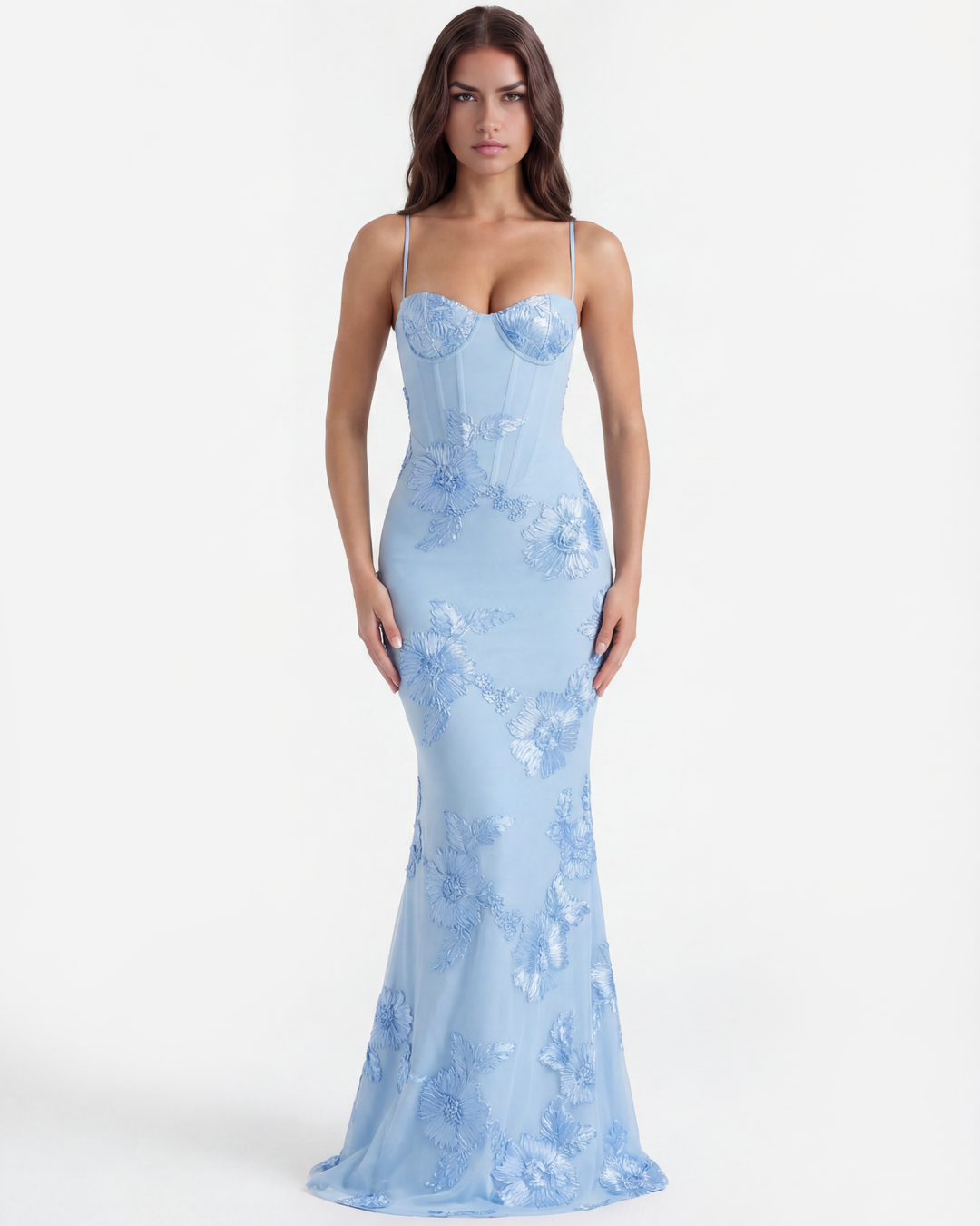 Celeste Maxi Dress - Baby Blue