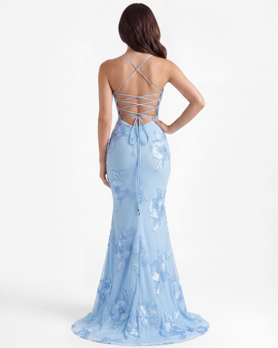 Celeste Maxi Dress - Baby Blue