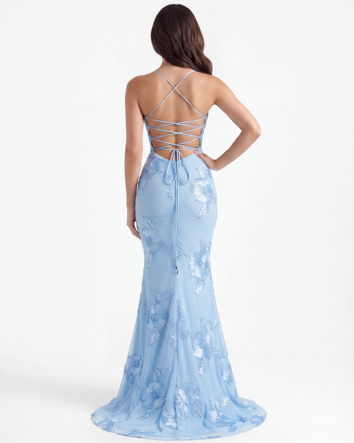 Celeste Maxi Dress - Baby Blue