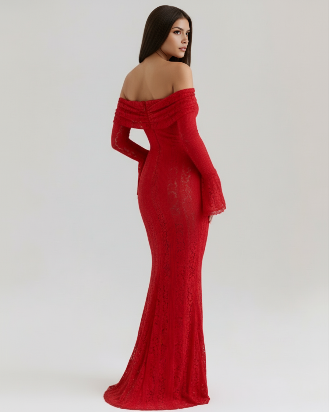 Alessandra Maxi Dress - Red