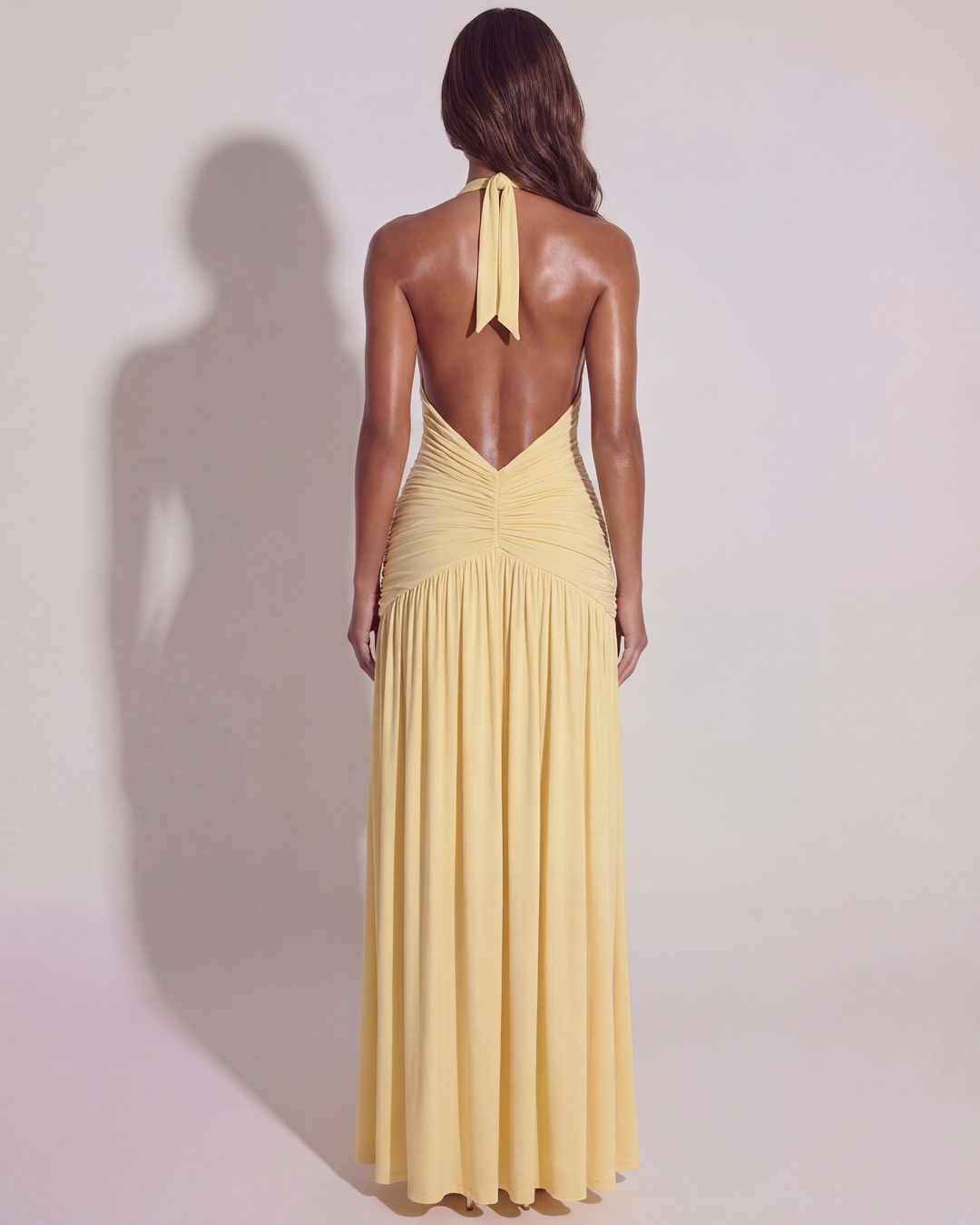 Alba Maxi Dress - Butter Yellow