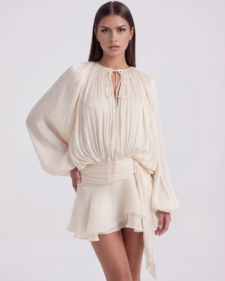 Giovanna Mini Dress - Cream