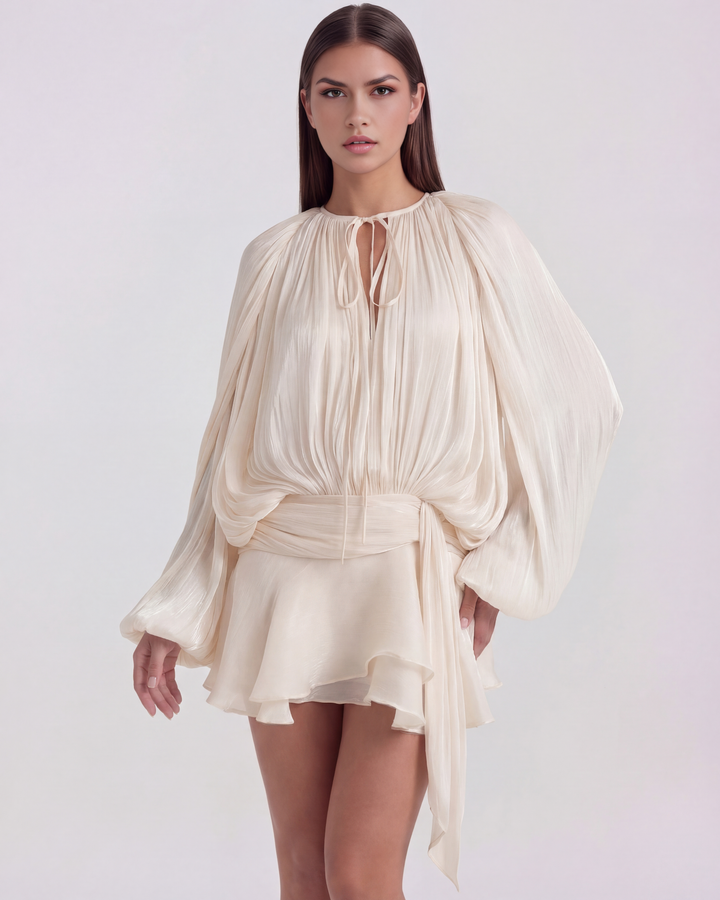 Giovanna Mini Dress - Cream