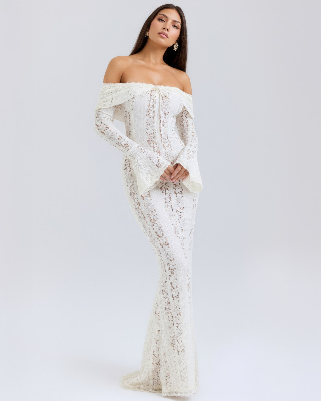Alessandra Maxi Dress - White