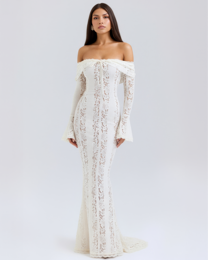 Alessandra Maxi Dress - White