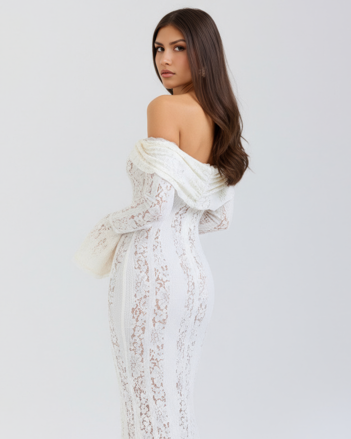Alessandra Maxi Dress - White