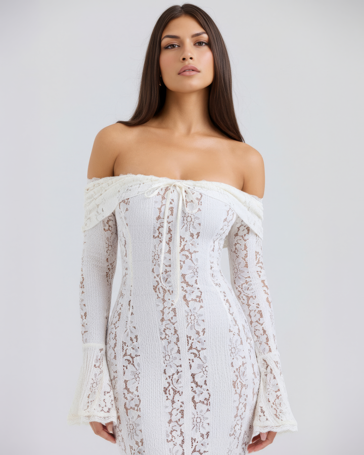 Alessandra Maxi Dress - White