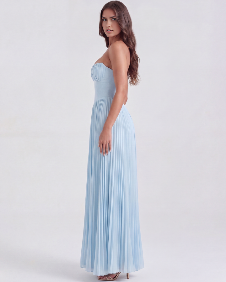 Siena Maxi Dress - Baby Blue
