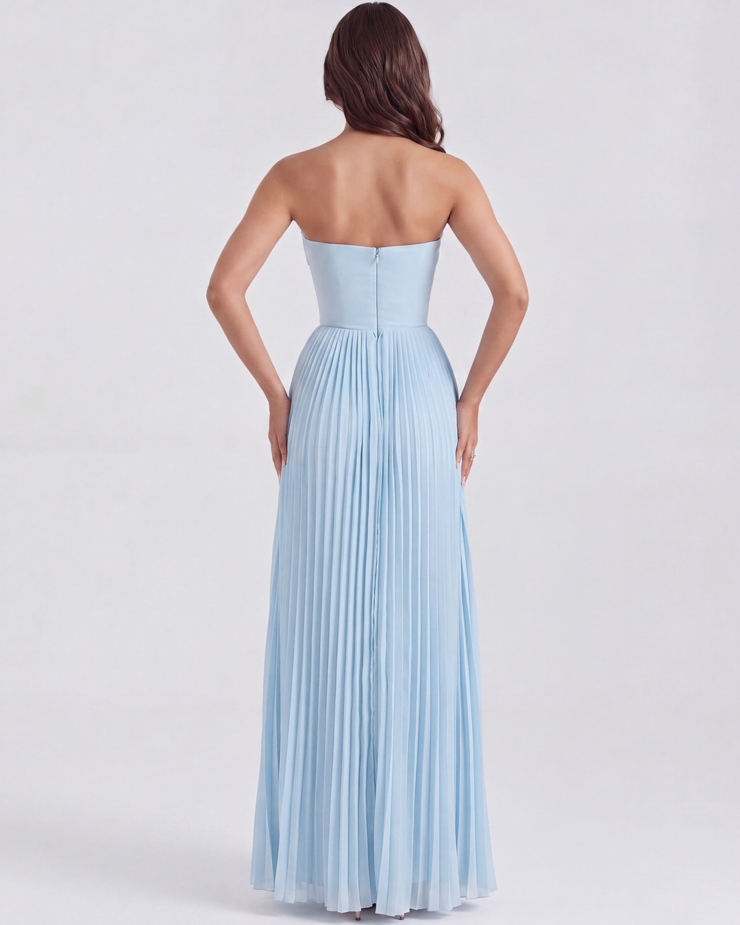 Siena Maxi Dress - Baby Blue