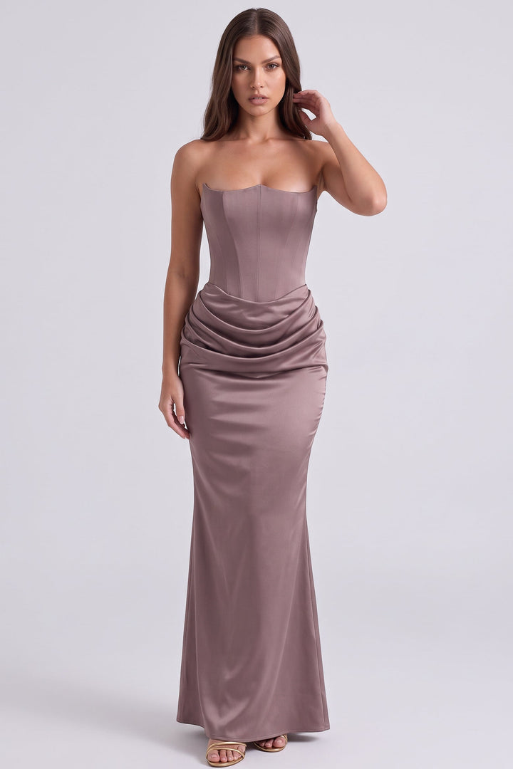 Rosalind Maxi Dress - Smoke
