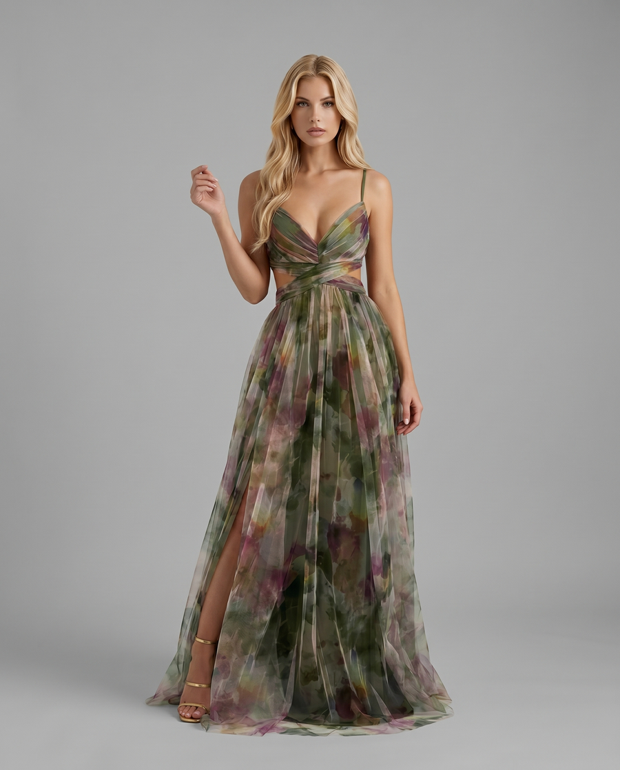 Angela Maxi Dress - Green