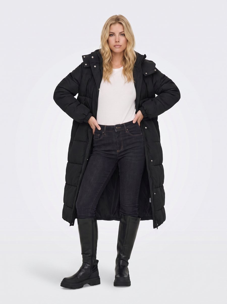 Arabella Puffer Coat - Black
