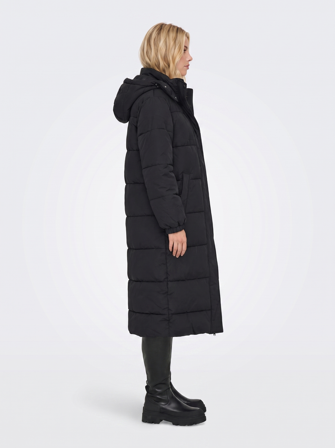 Arabella Puffer Coat - Black