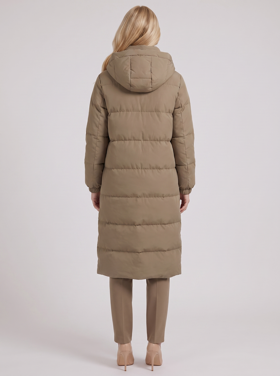 Arabella Puffer Coat - White