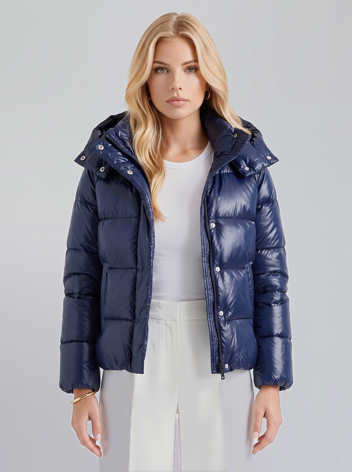 Brigitte Puffer Jacket - Navy