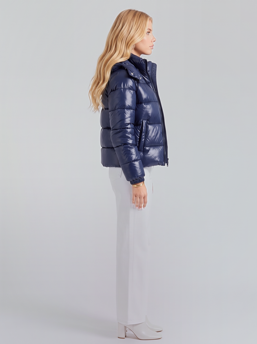 Brigitte Puffer Jacket - Navy
