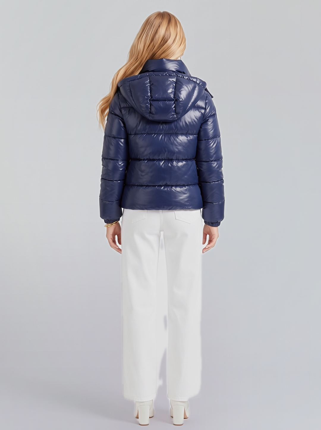 Brigitte Puffer Jacket - Navy